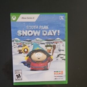 South Park: Snow Day! Xbox Series X Game - Blue & White Cover